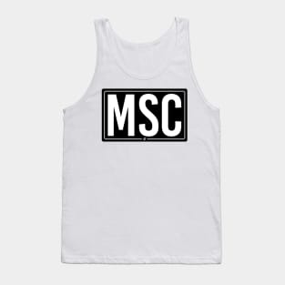 MSC 47 - Driver Tag Tank Top